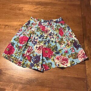 GAP Floral High Waist Shorts - Multicolor